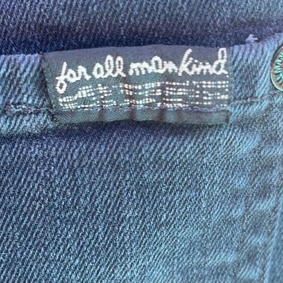 7 For All Man Kind- Blue Jeans- Size 30, Length 39 - Picture 4 of 5